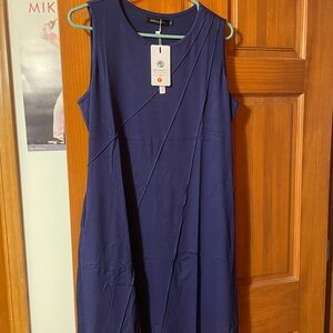 Chic Navy Midi Dress